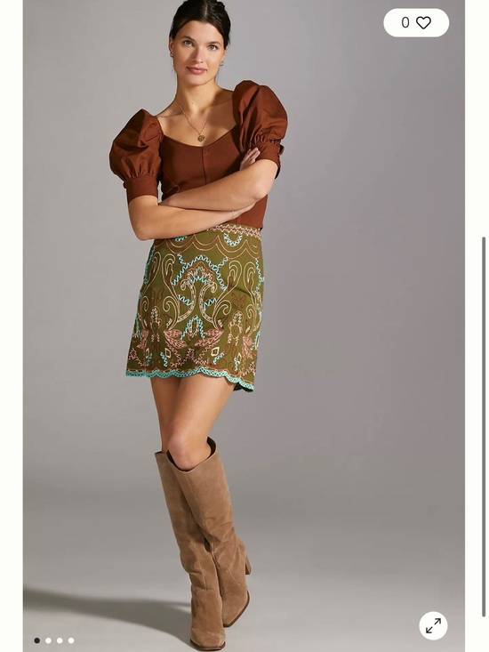 Anthropologie Dresses & Skirts - Anthropologie A-Line Mini Skirt